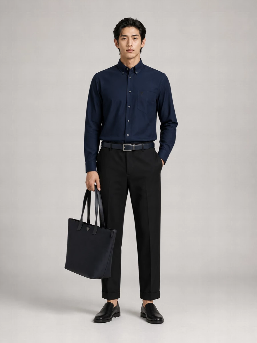 Ami Paris Cotton Oversized Shirt