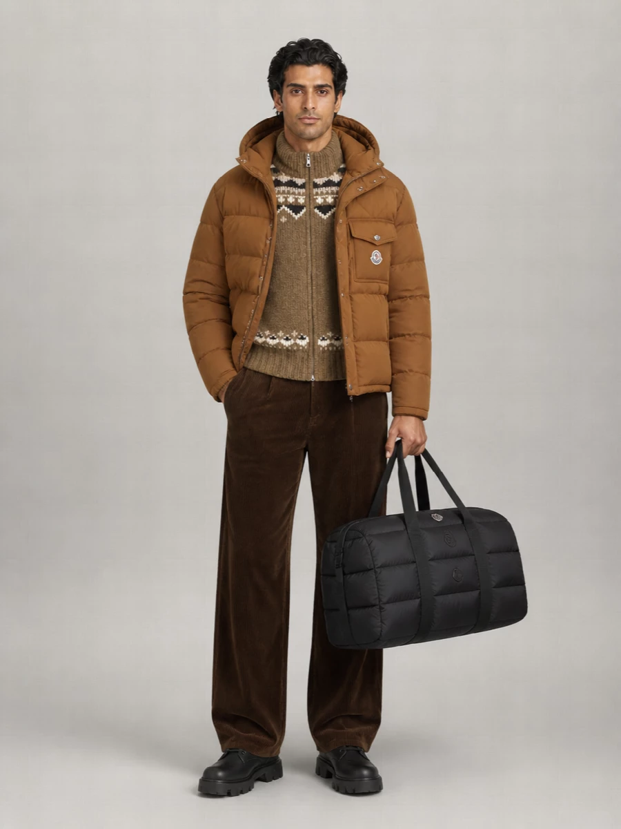 Moncler Leather Ankle Boots
