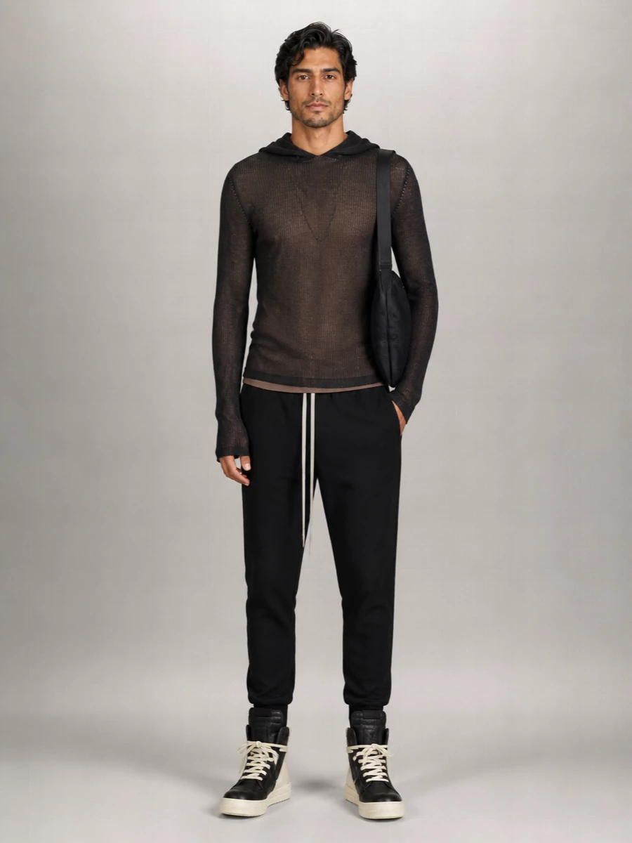 Rick Owens Cashmere Lightweight Jacket