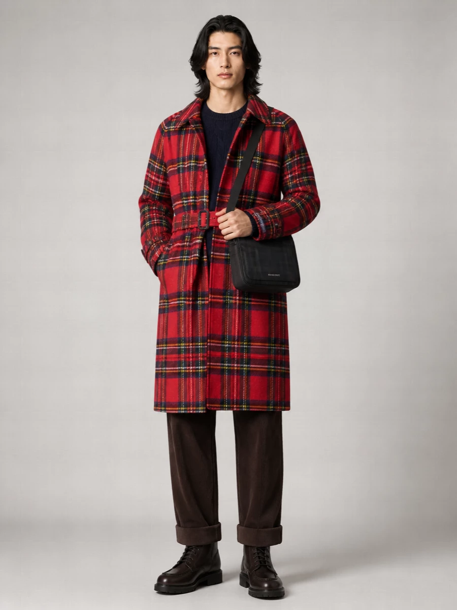Polo Ralph Lauren Wool Single Breasted Coat