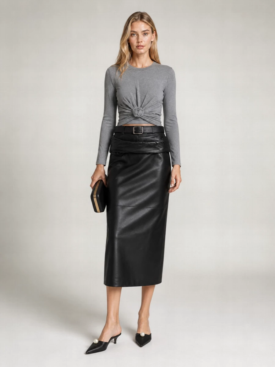 Magda Butrym Silk Mule Pumps