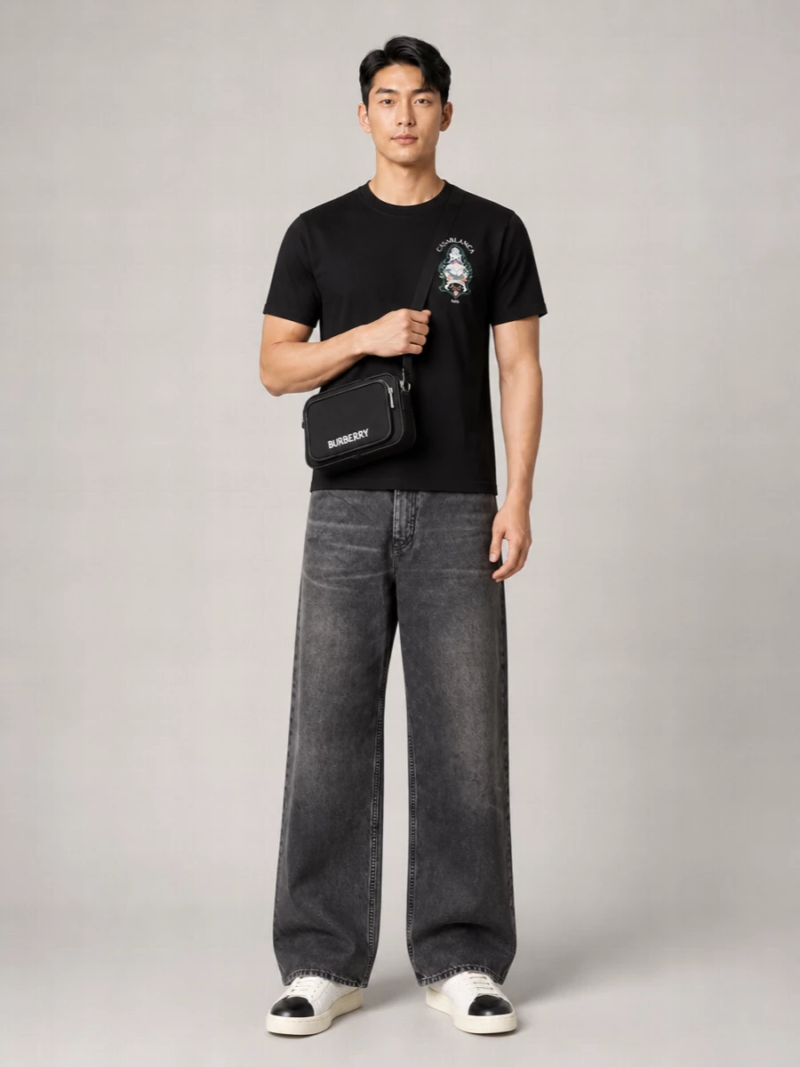 Burberry Nylon Crossbody Bag
