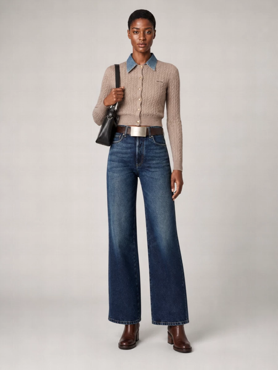 Miu Miu High-Rise Loose-Fit Denim Jeans