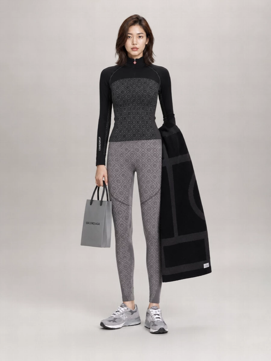 Casablanca Seamless Monogram Leggings