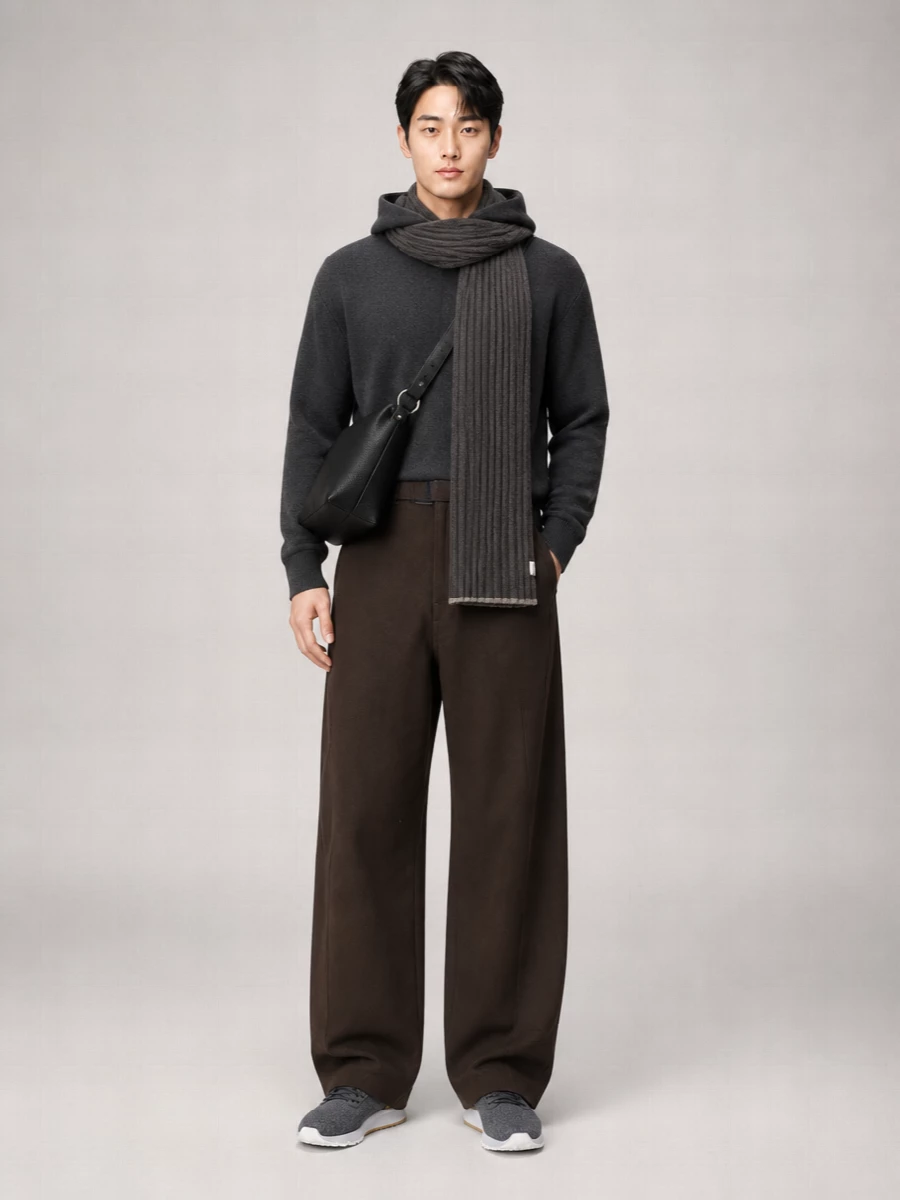 Lemaire Cashmere Relaxed-Fit Hooded Sweater