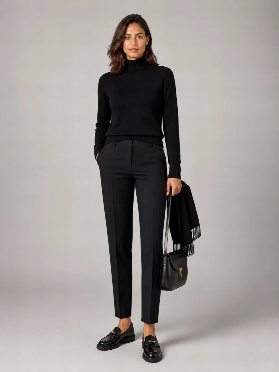 Maison Margiela wool straight-leg trousers