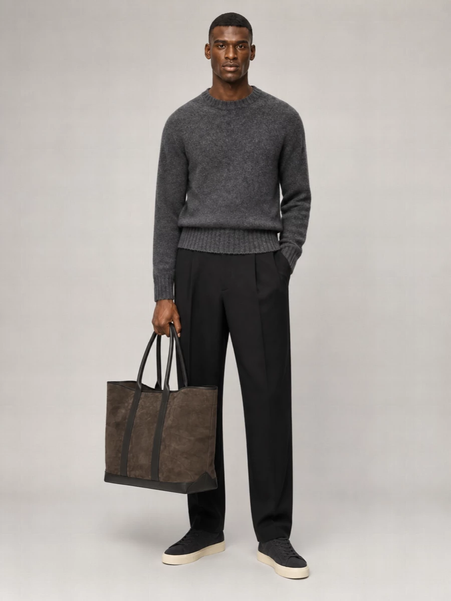 Tom Ford Suede Low-Top Sneakers