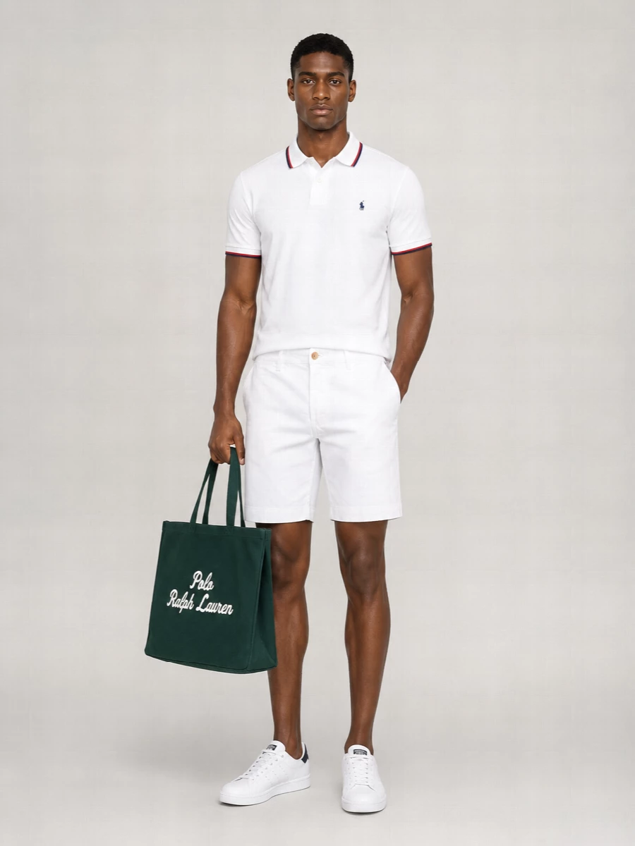 Polo Ralph Lauren Cotton Slim-Fit Short-Sleeve Polo Shirt