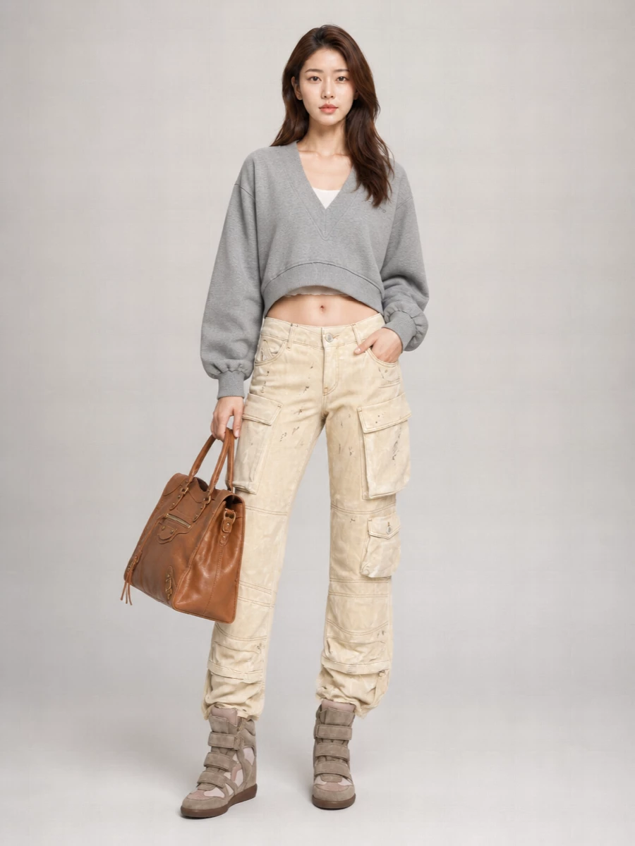 Balenciaga Le City Medium Leather Shoulder Bag