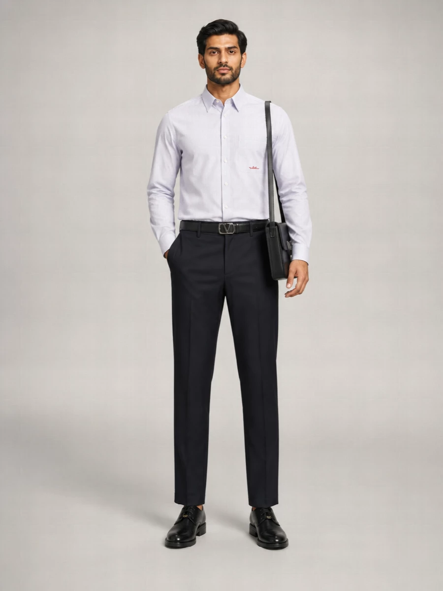 Valentino Garavani Printed Cotton Poplin Shirt