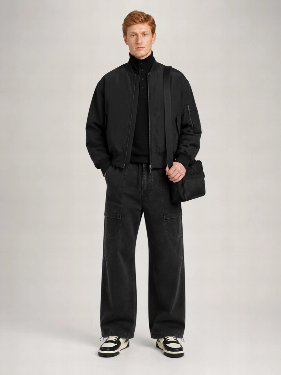Entire Studios Nylon Padded Bomber Jacket