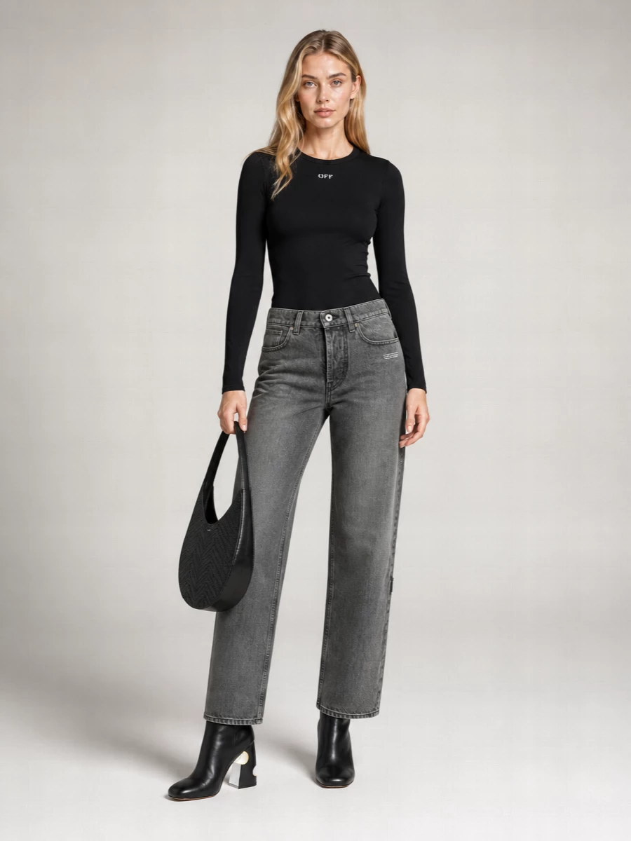 Off-White Second Skin Knitted Top