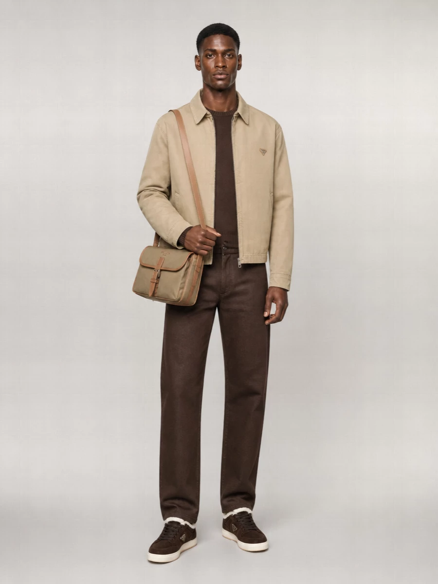 Prada Denim Blouson Jacket
