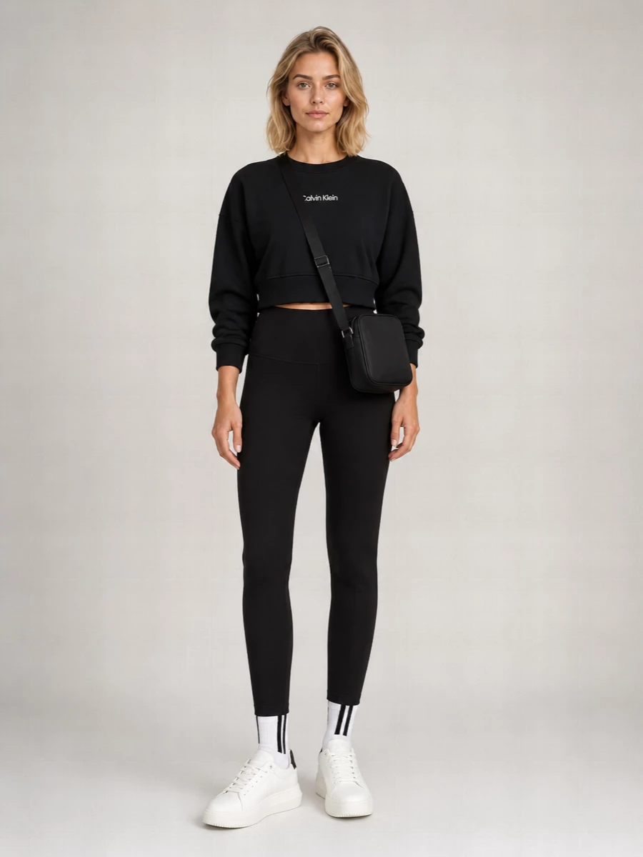 Calvin Klein Leather Low-Top Sneakers