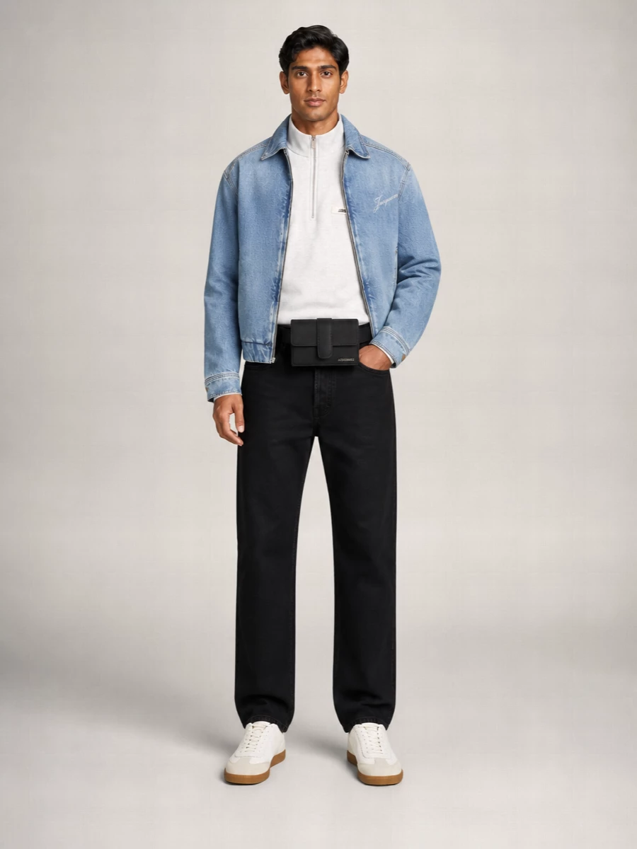 Jacquemus Denim Boxy Jacket