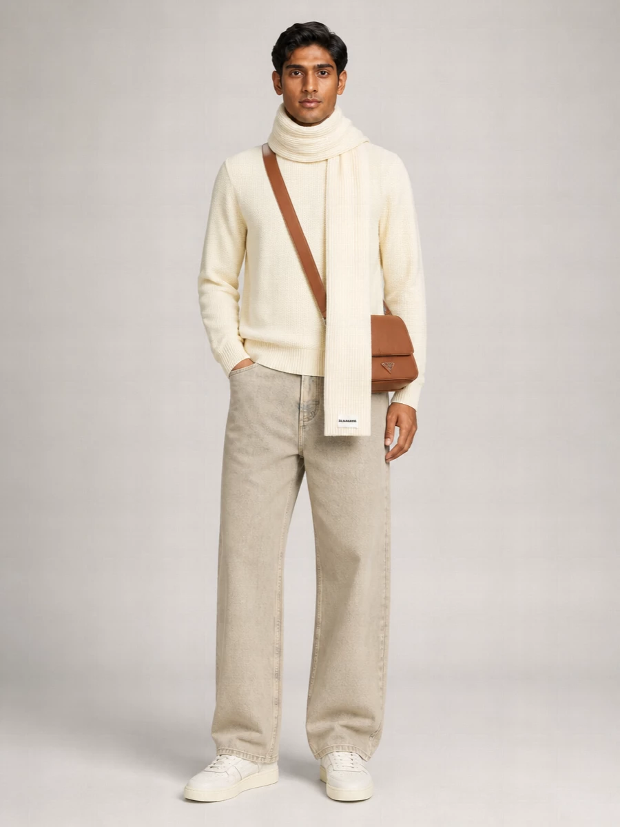 Amiri Crochet Sweater