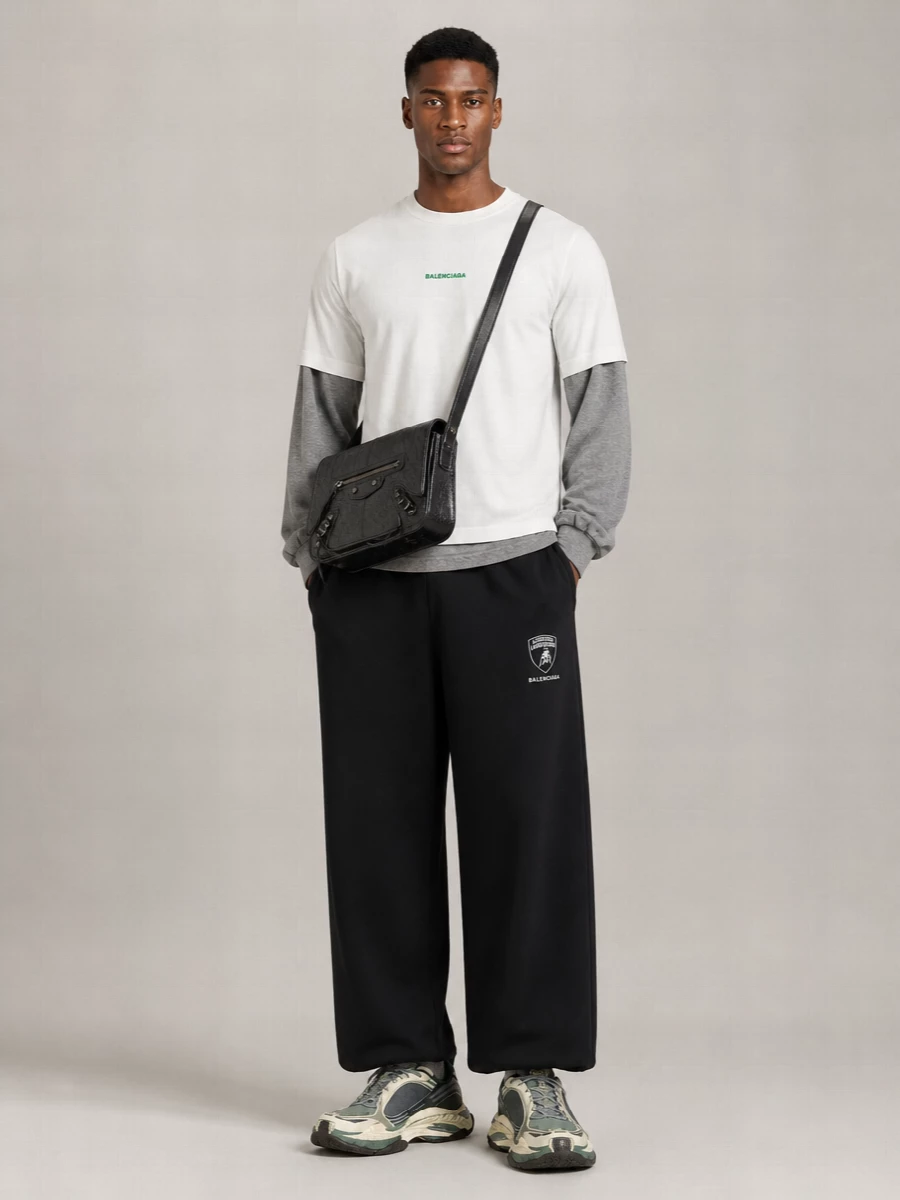 Balenciaga Polyurethane Low-Top Sneakers