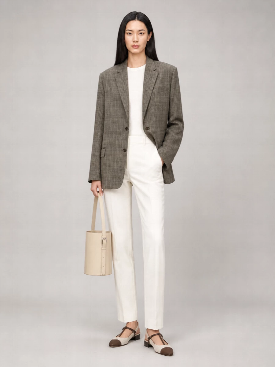 Coperni Leather Bucket Bag