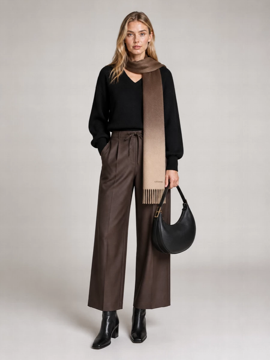 Longchamp Leather Shoulder Bag
