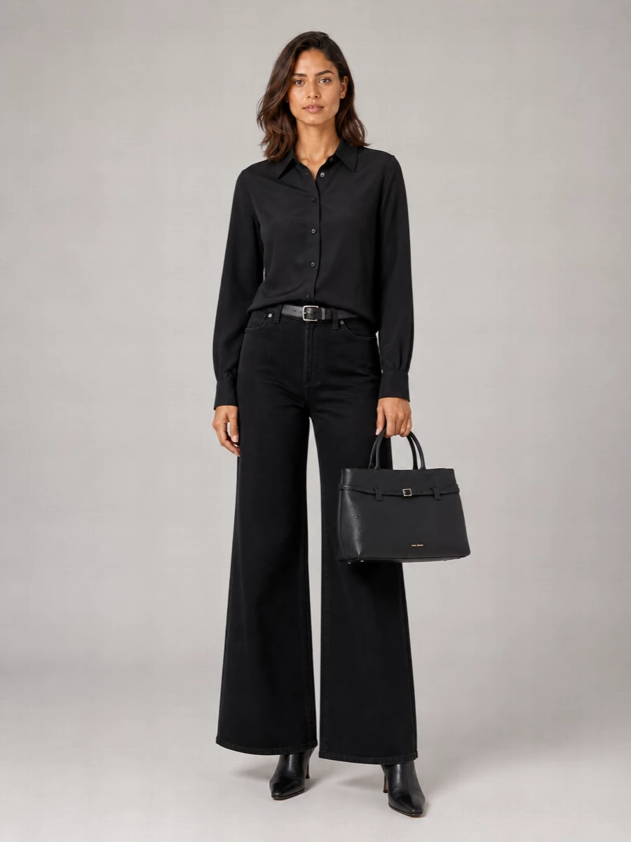 7 For All Mankind Wide-Leg Jeans