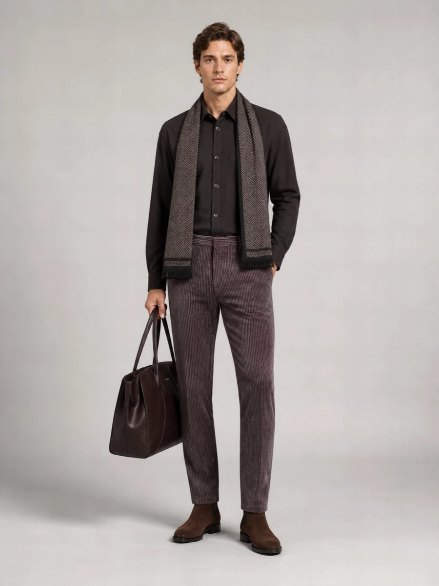Emporio Armani virgin wool shirt
