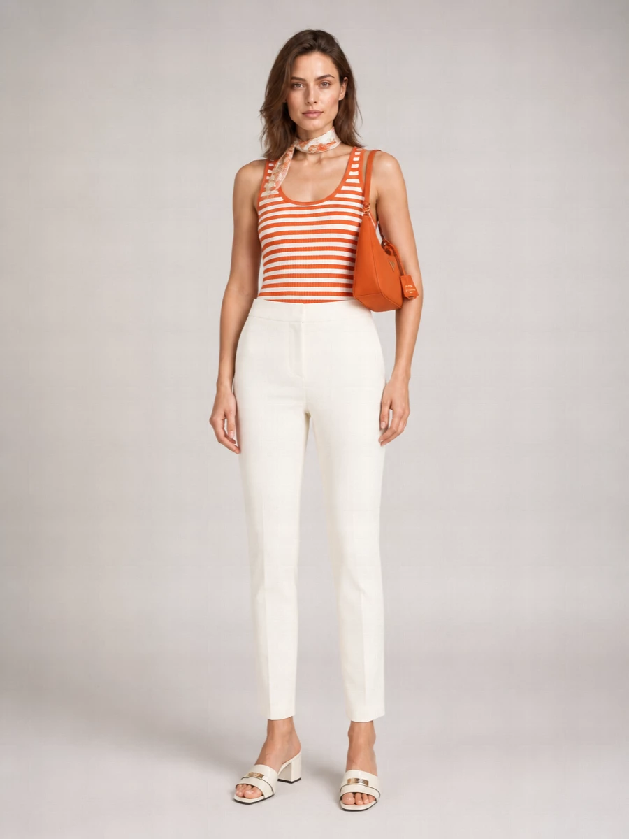 Max Mara Two-Tone Tank Top