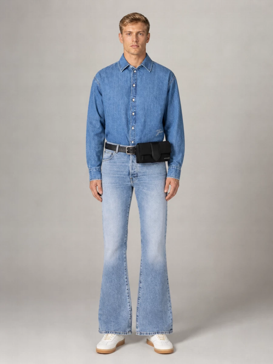 Haikure Denim Straight-Leg Jeans