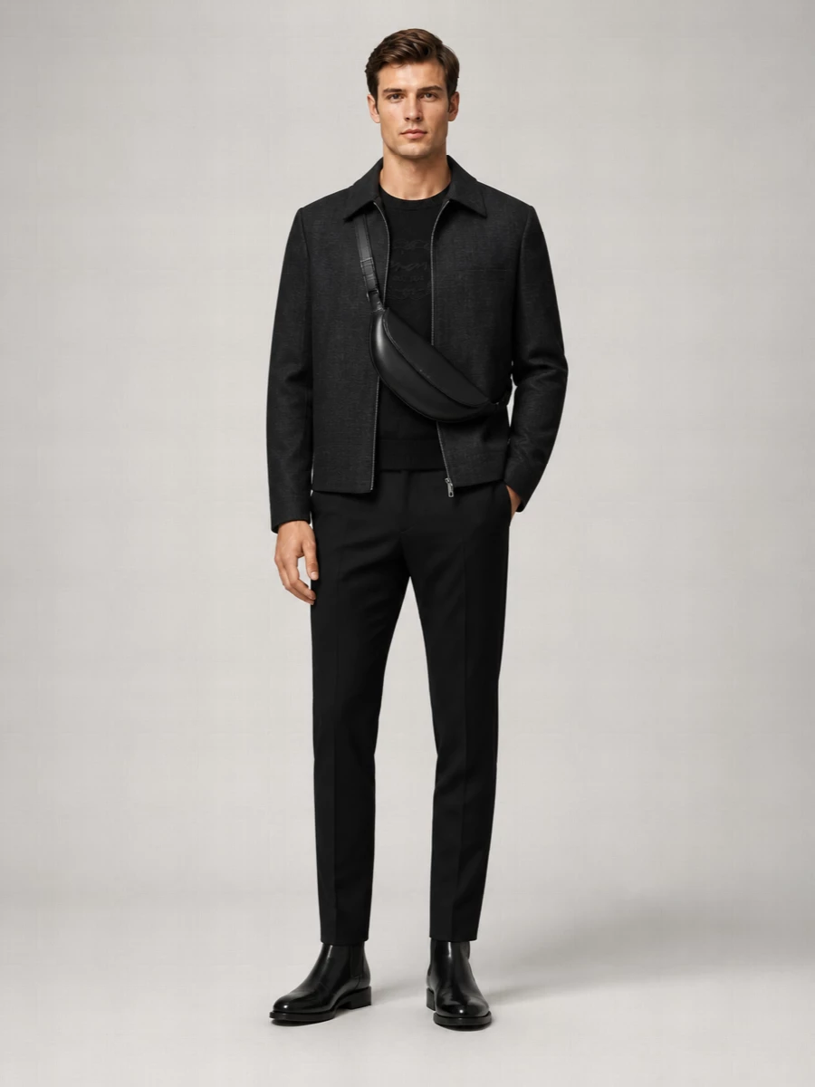 Givenchy Virgin Wool Structured Blazer