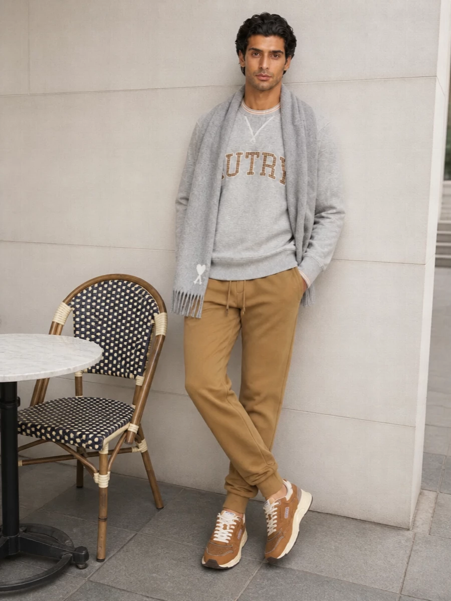 Autry sweatshirt ralph lauren joggers autry sneakers