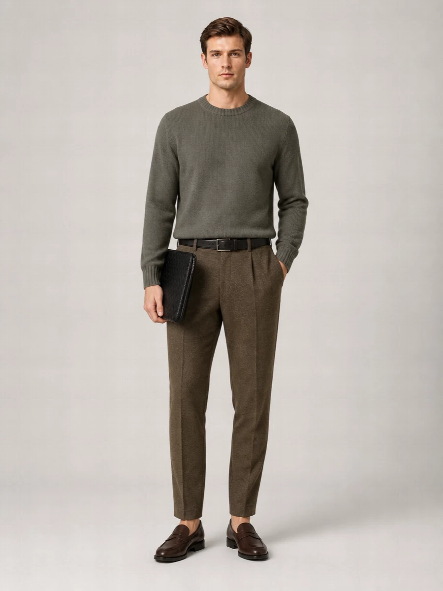 Pt Torino Silk Tailored Trousers