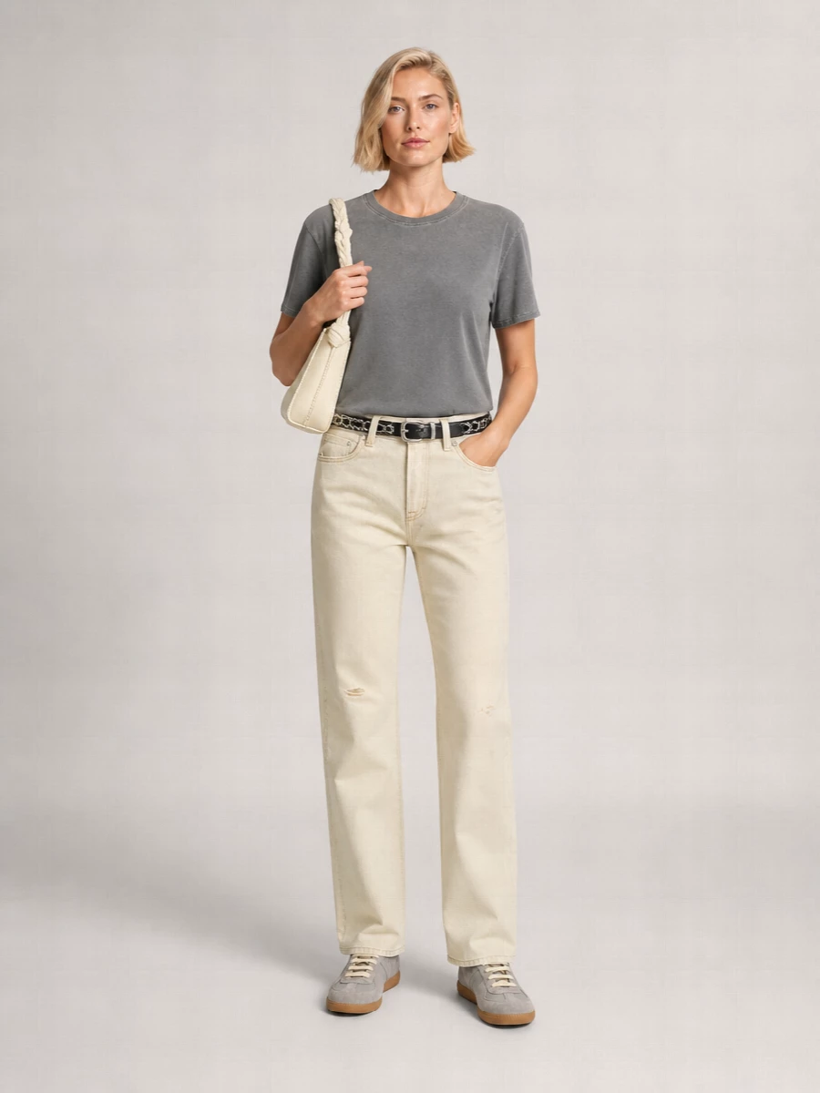Our Legacy Organic Cotton Straight Leg Jeans