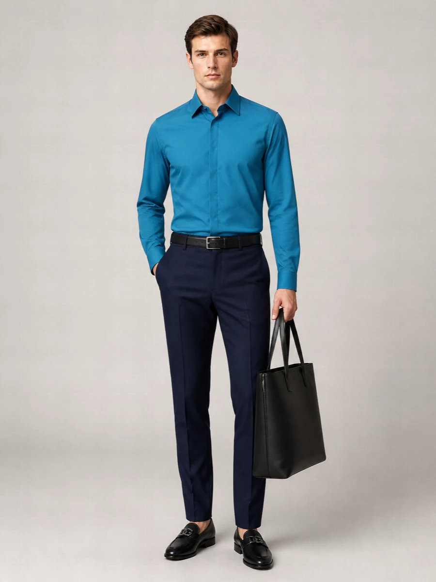 Dolce&Gabbana Cotton Long-Sleeve Dress Shirt