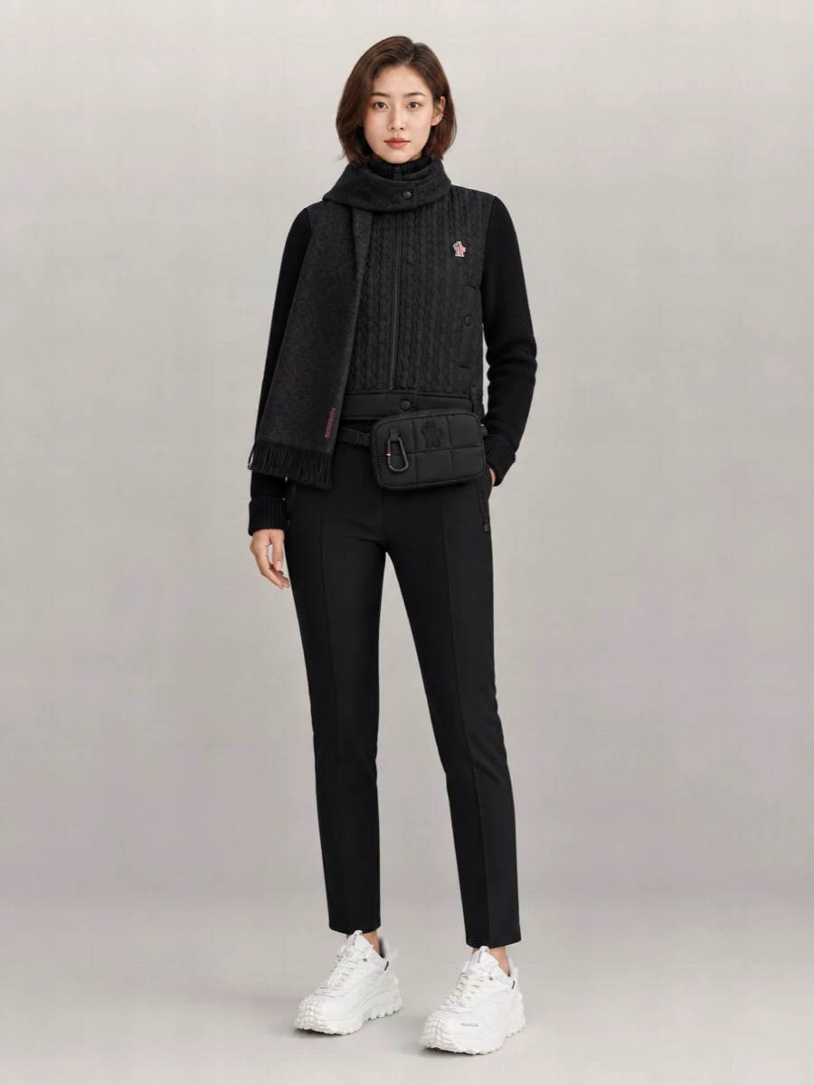 Moncler Grenoble Zip-Up Cardigan