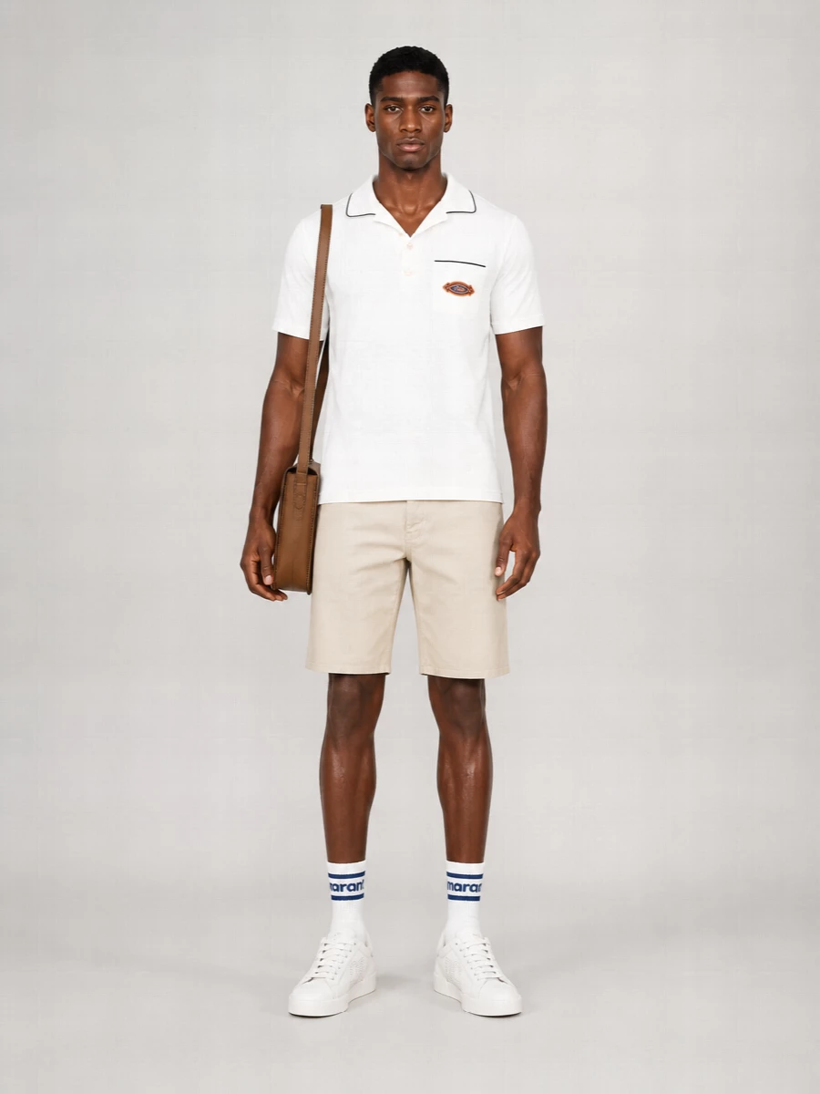 Drôle De Monsieur Cotton Polo Shirt