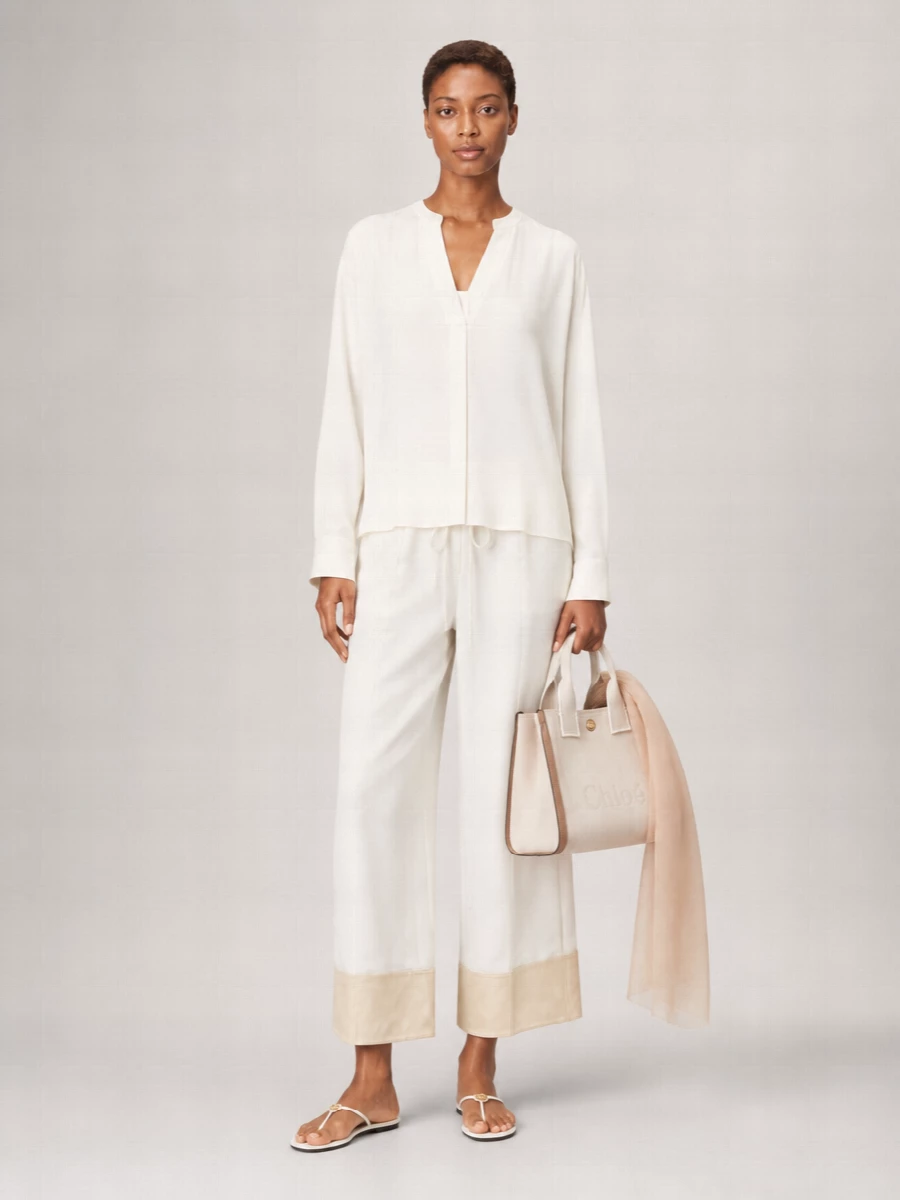 Chloé Chloé Carry Small Canvas Tote Bag