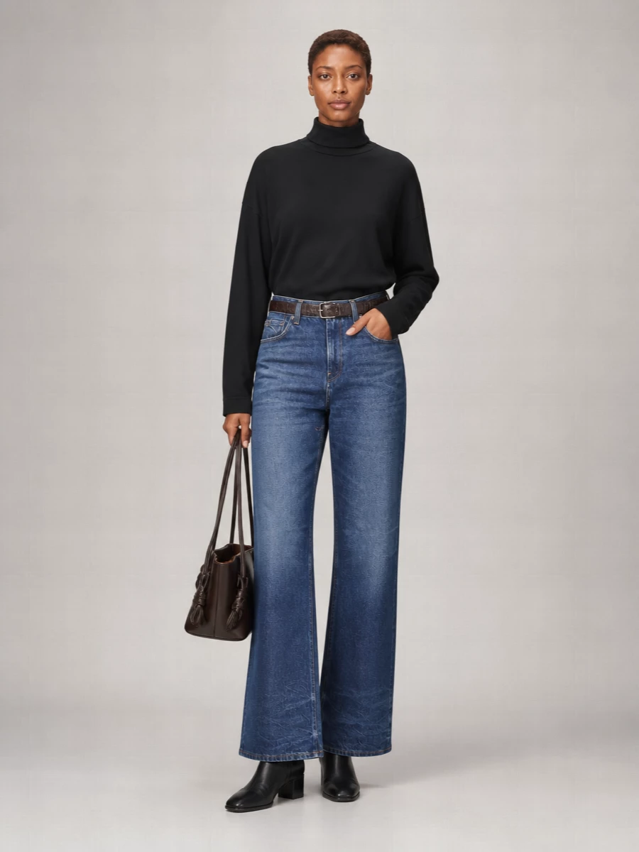 Haikure Wide-Leg Jeans
