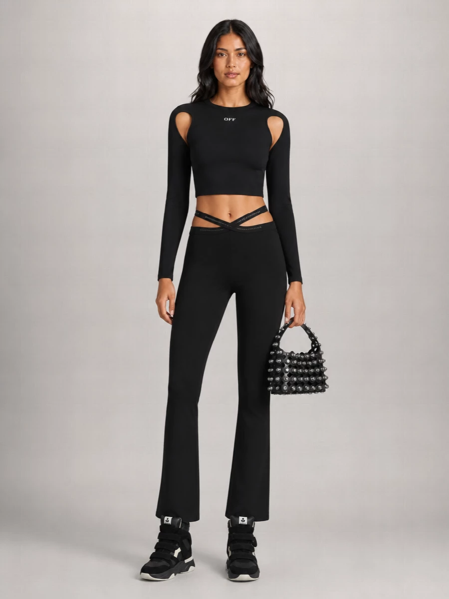 Alexander Wang Handle Structure Studded Tote Bag