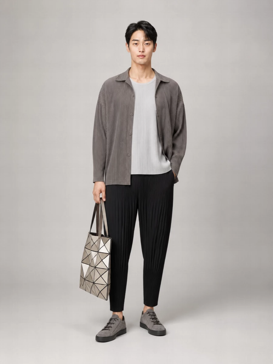 Homme Plisse Issey Miyake Monthly Colors October Shirt Jacket