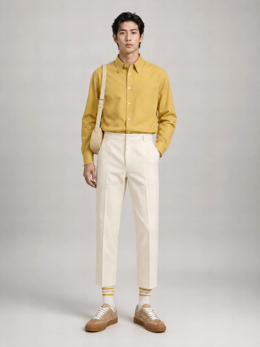 Ami Paris Cotton Poplin Shirt
