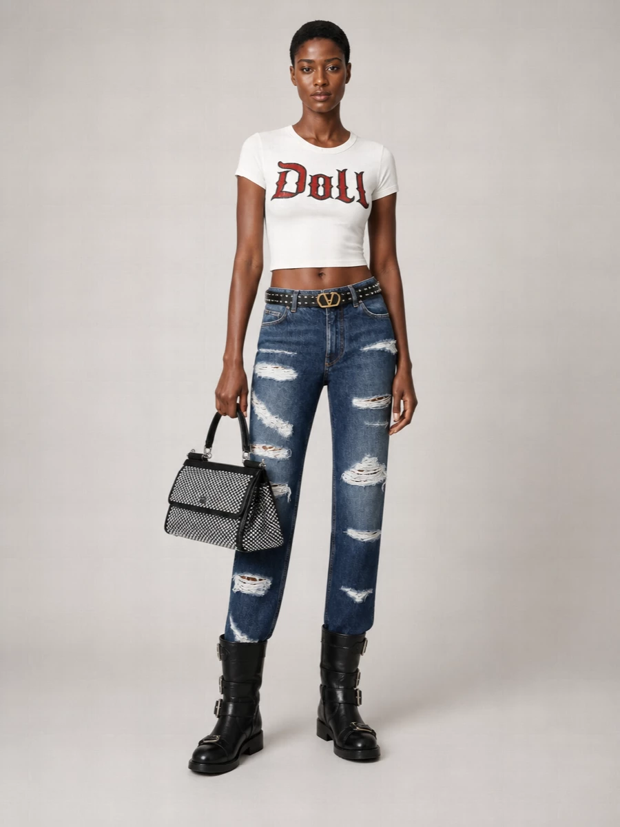 Dolce&Gabbana Denim Straight-Leg Jeans