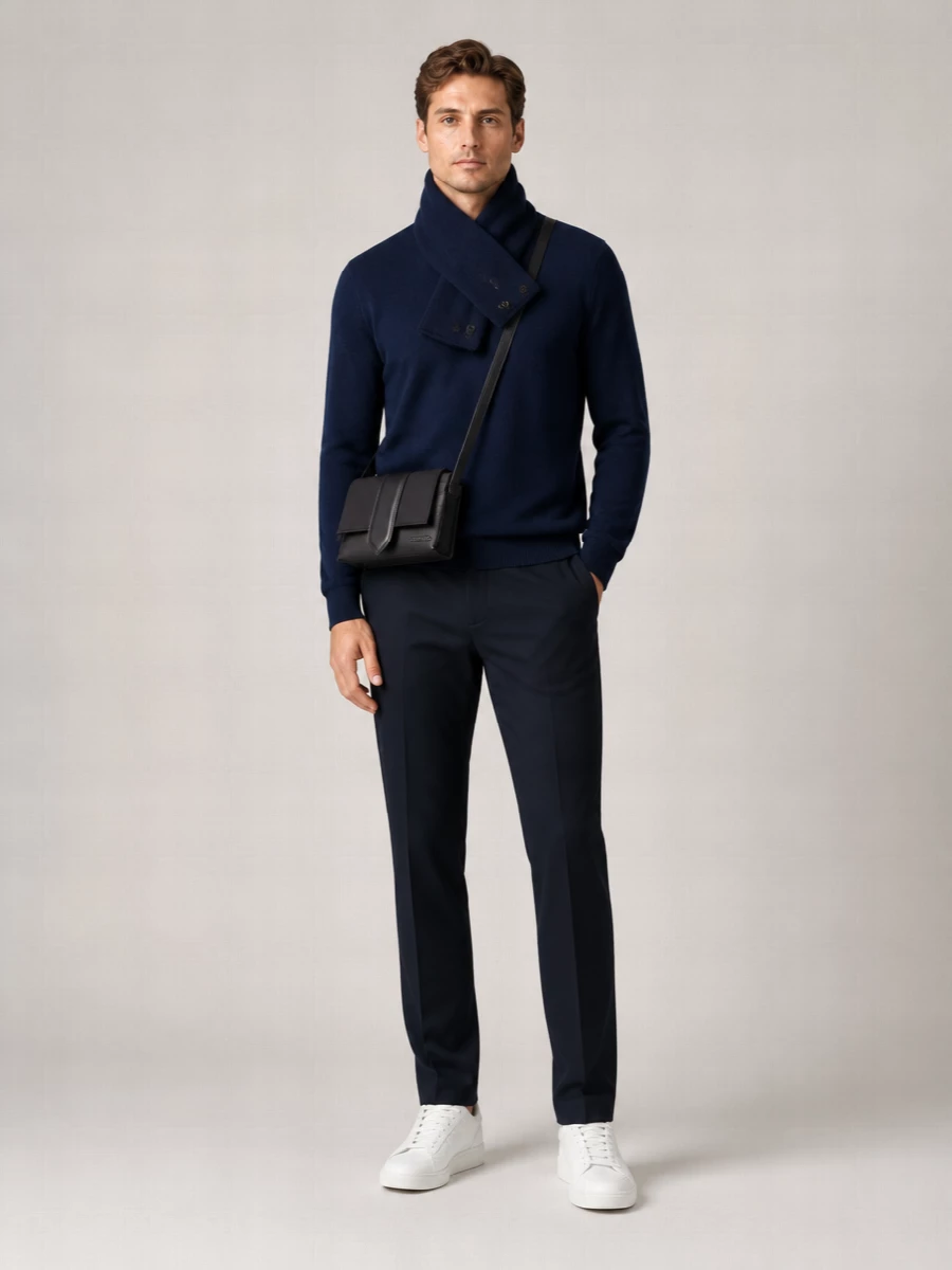 Comme Des Garçons Wool Crewneck Sweater