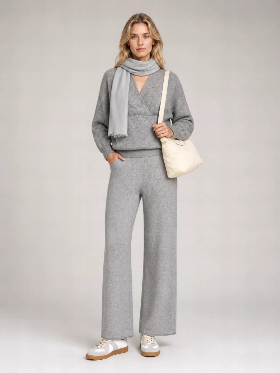 Max Mara Cashmere Wide-Leg Pants