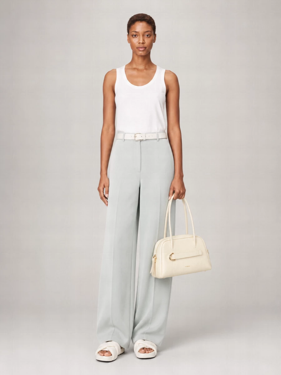 Jil Sander Leather Platform Sandals