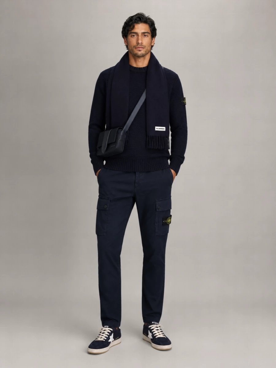 Stone Island Wool Blend Jumper