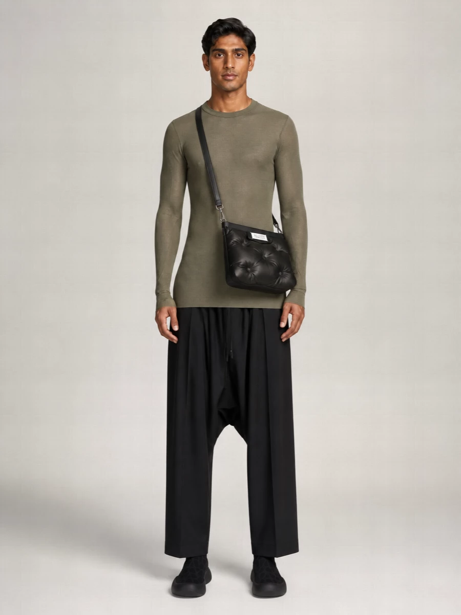 Maison Margiela Quilted Leather Shoulder Bag