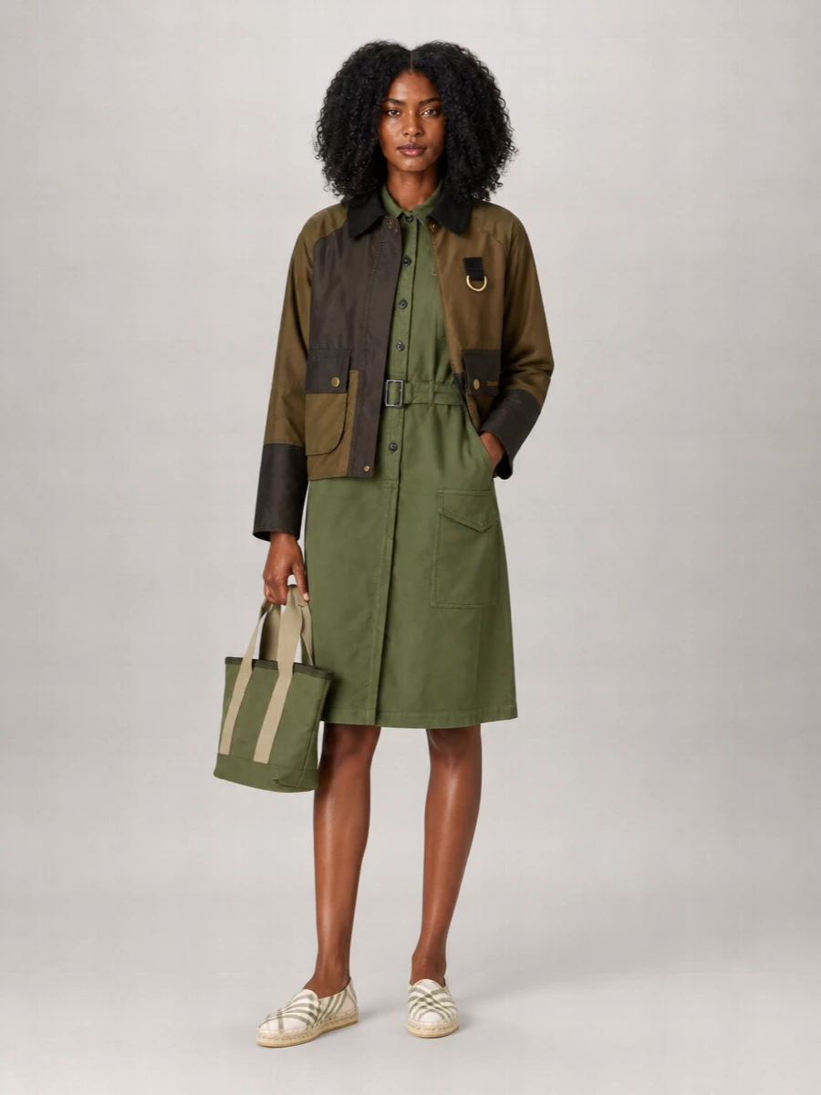 Barbour Cotton Shoulder Tote Bag