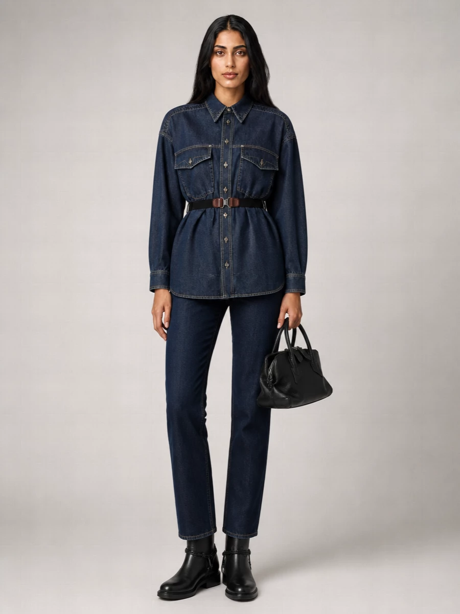 Prada Straight-Leg Denim Jeans