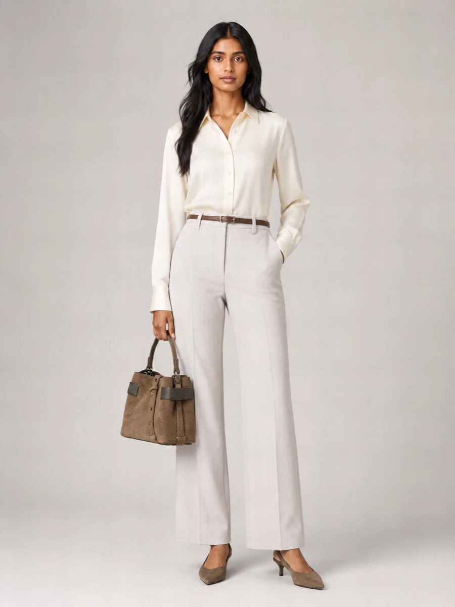Brunello Cucinelli Wide-Leg Trousers