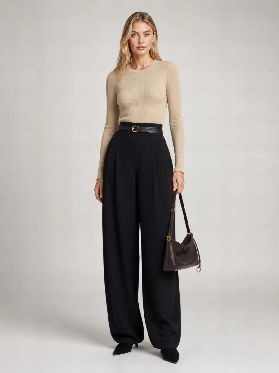 Alaïa Silk Knit Top