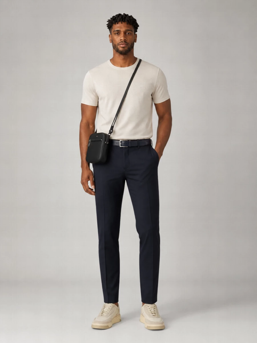 Boss Cotton Short-Sleeve T-Shirt